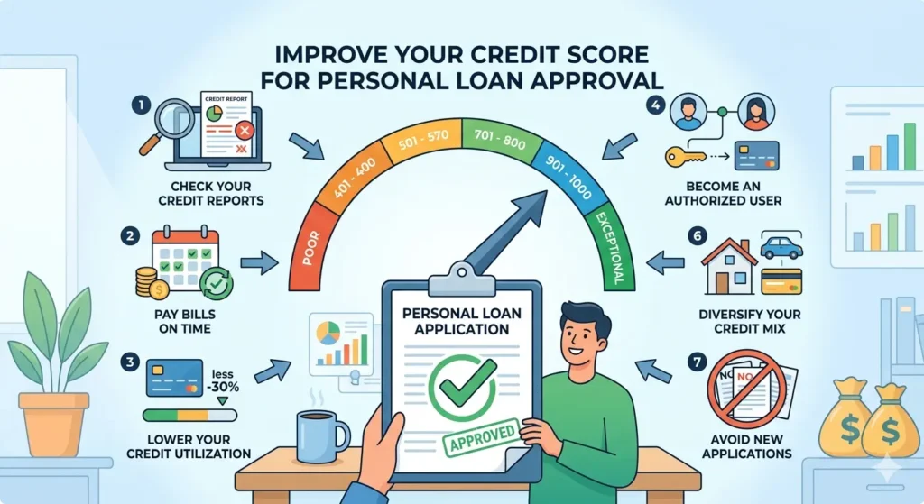 How to Improve Your Credit Score for Personal Loan Approval: 7 Proven Strategies